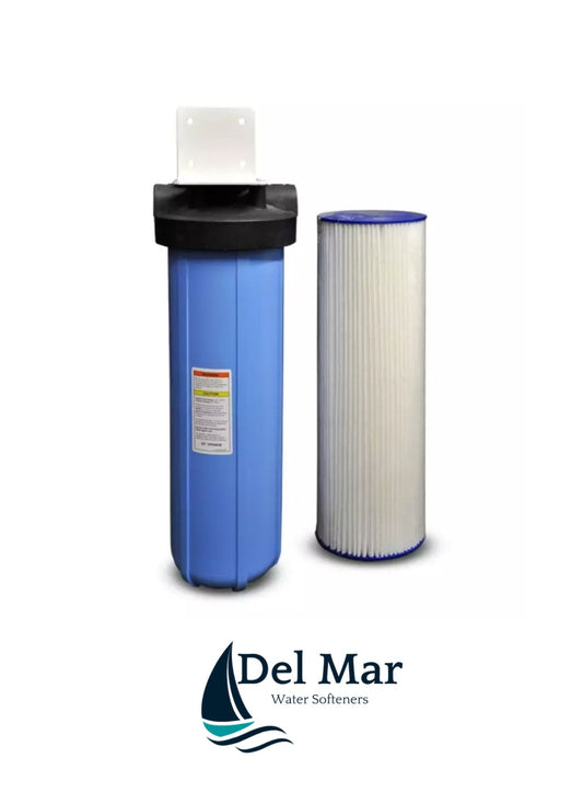 Del Mar Big Blue Style Point of Entry Housing & Cartridge